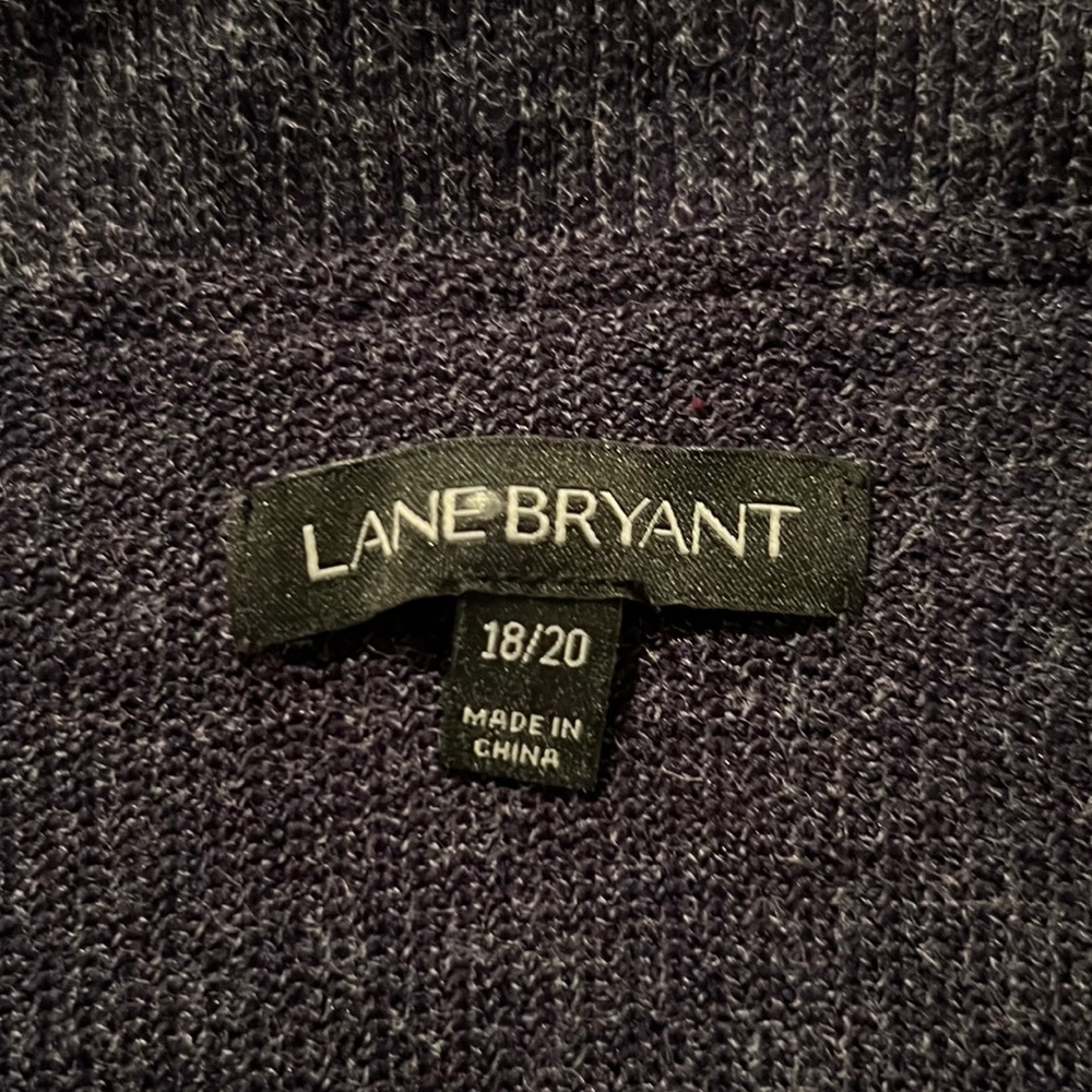 Black sweater size 18 through 20 Lane Bryant